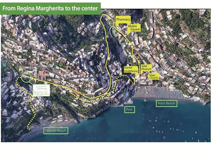 Appartement Regina Margherita Positano